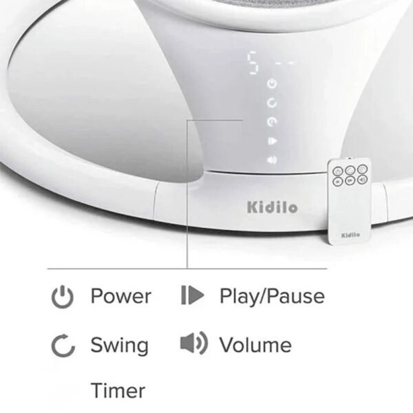 Kidilo Baby Electric Swing Smart Digital Touch - Image 4