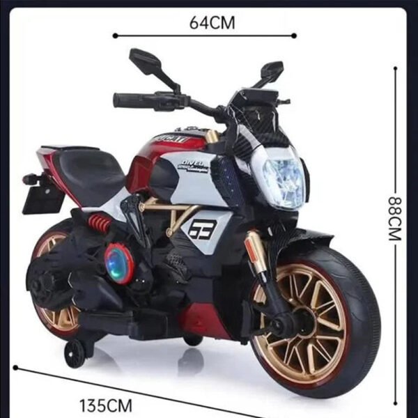 Ducati Ride on Kids Electric Bike - Image 5