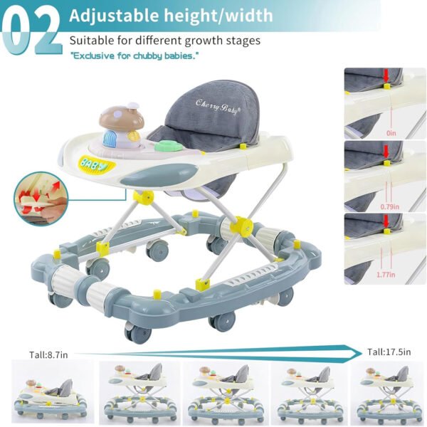 3 in 1 Multi-Functional Cute Baby Walker & Rocker - Image 2