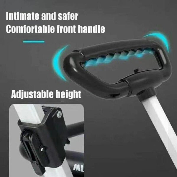 Foldable Stroller Lightweight Stable Soft Seat Hand Push for Baby - Image 5