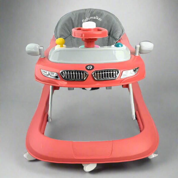 Multi-Purpose Baby Activity Walker with Car-Inspired Design - Image 3